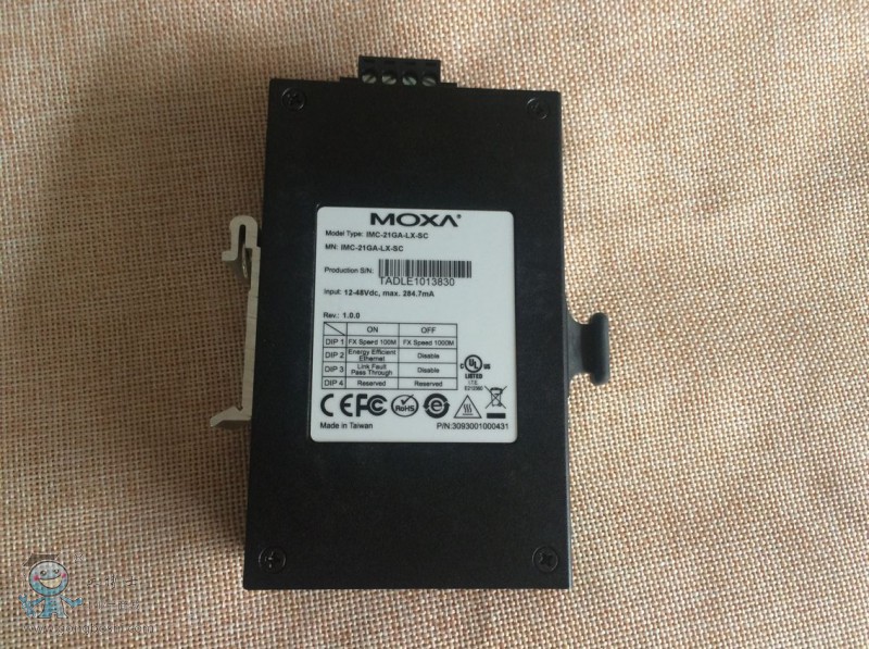 摩莎MOXA光电转换器IMC-21GA-LX-SC工业级千兆原装正品