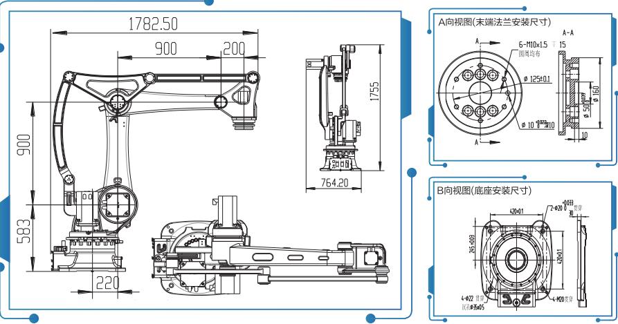 GBS50-K2220外觀及尺寸